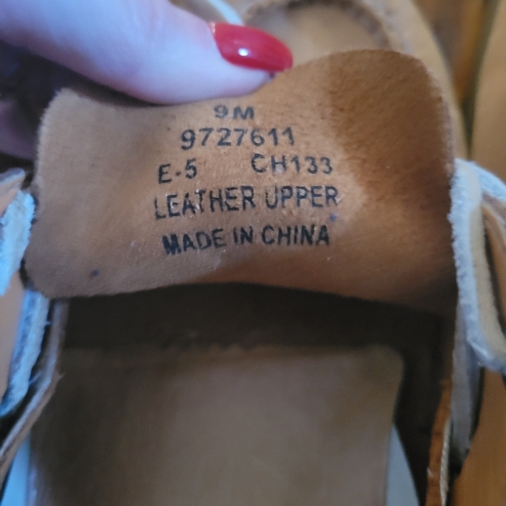 Sperry Authentic Original Leather Boat Shoes Tan Size 9 - Picture 2 of 4